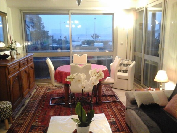 TV, DVD player, stereo