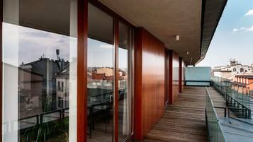 Deluxe Penthouse, City View | Balcony