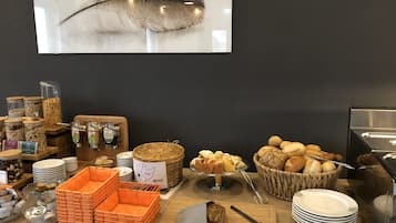Gratis frukostbuffé varje dag