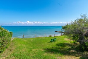 Vue sur la plage/l’océan