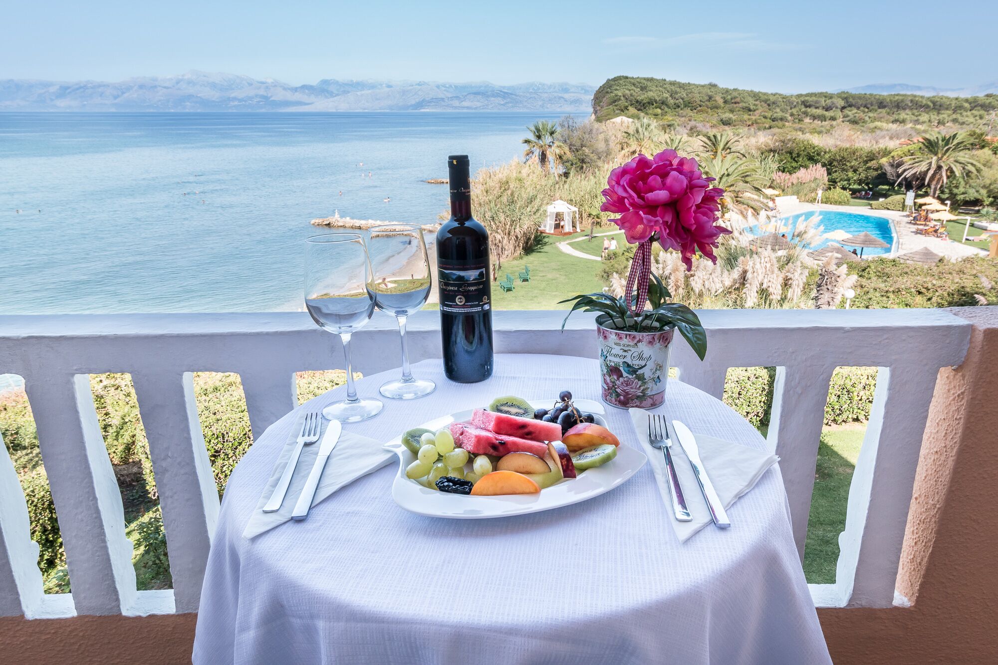 Double Room, Sea View | Terrace/patio