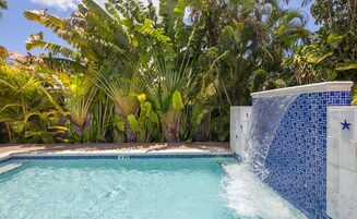 A szálláshely külső területei