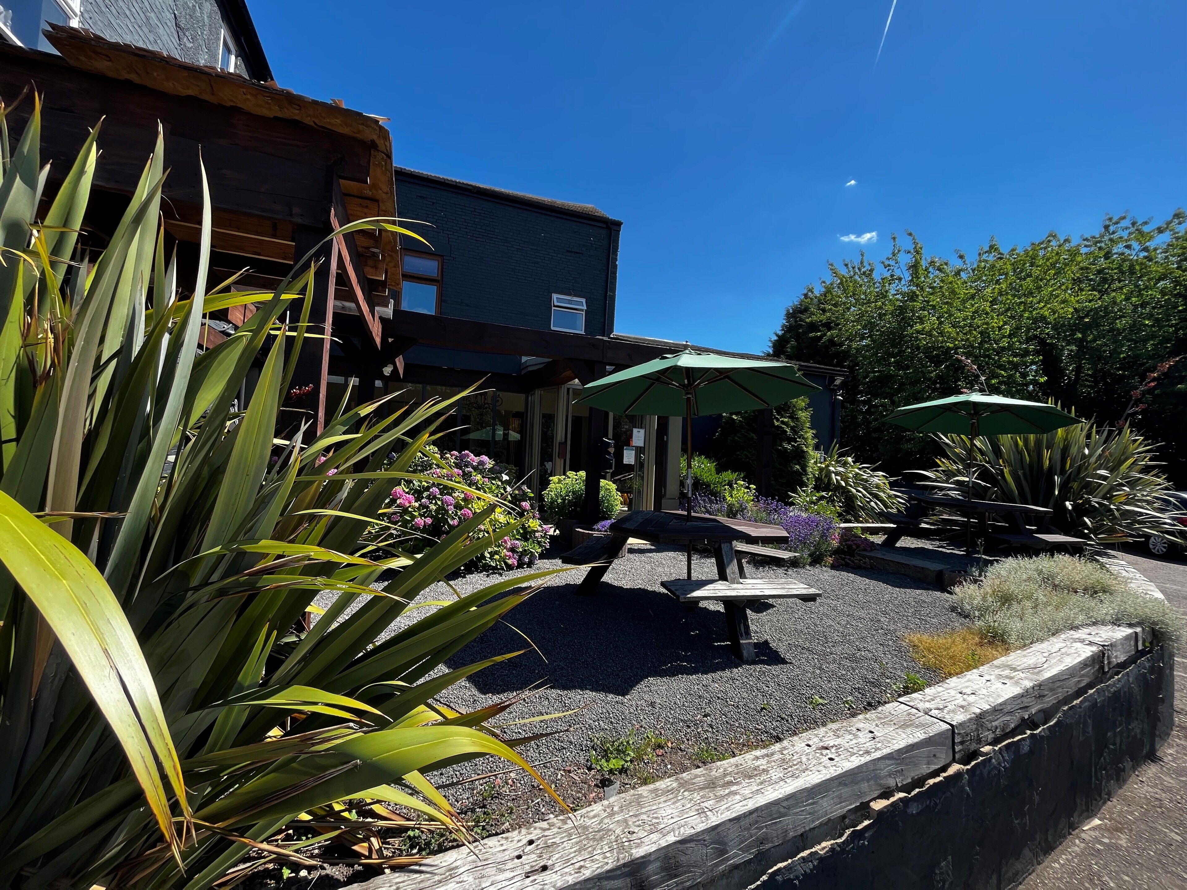 Fachada de la propiedad