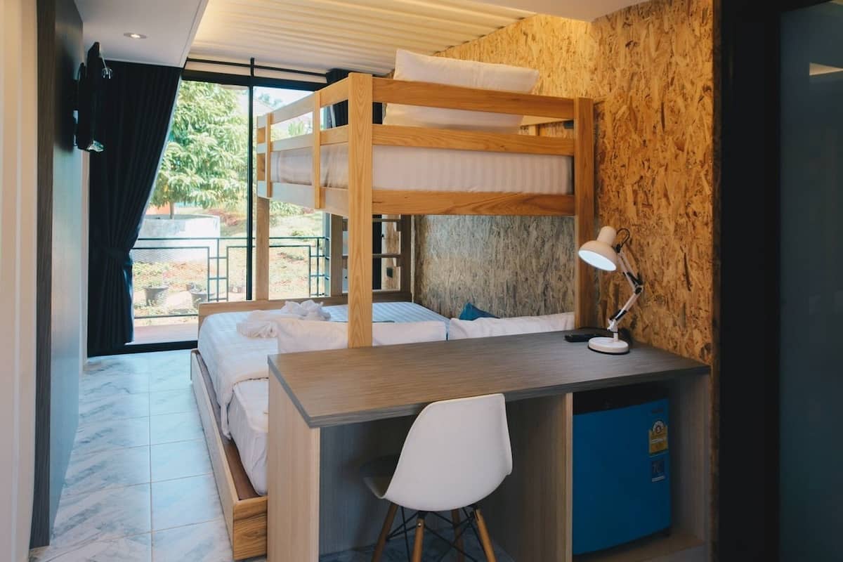 Deluxe Room, Multiple Beds | Free WiFi, bed sheets