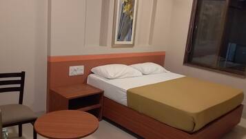 Blackout curtains, bed sheets