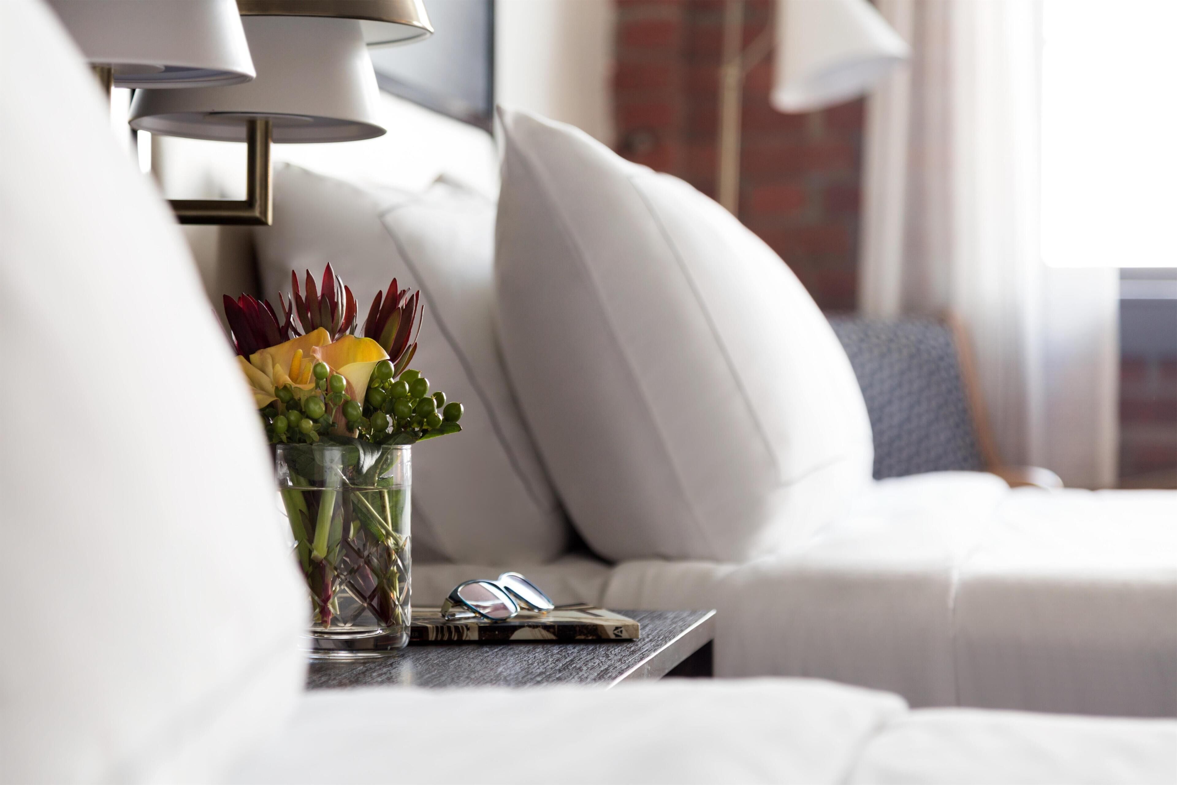 Egyptian cotton sheets, premium bedding, in-room safe, desk