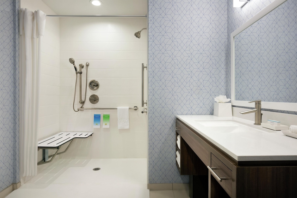 Regadera en el baño