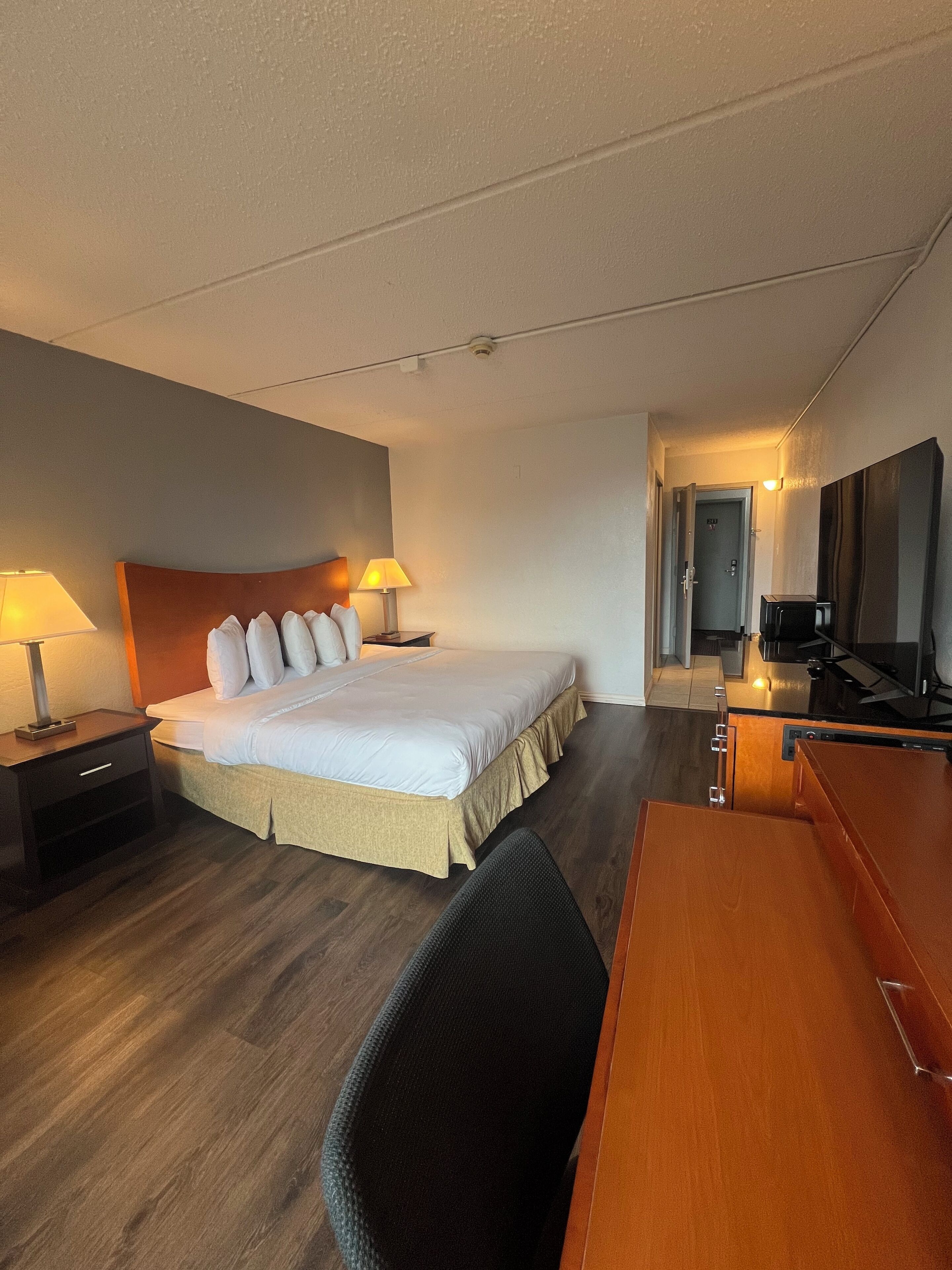 Economy-Einzelzimmer, 1 King-Bett, Nichtraucher | Daunenbettdecken, Schreibtisch, laptopgeeigneter Arbeitsplatz