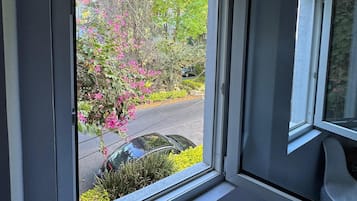 Blick von der Unterkunft