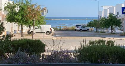 Apartment mit Blick auf den Atlantik und die Ria Formosa sowie einer privaten, 50 m² großen Terrasse!
