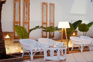 Terrace/patio - Danaides Hotel (Hersonissos)