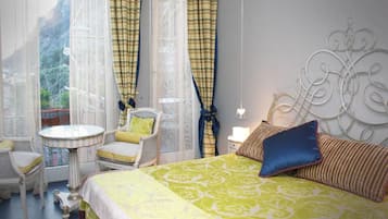 Luxury Suite, Sea View (Dependance, Separate Building) | Premium bedding, down duvets, pillow-top beds, in-room safe