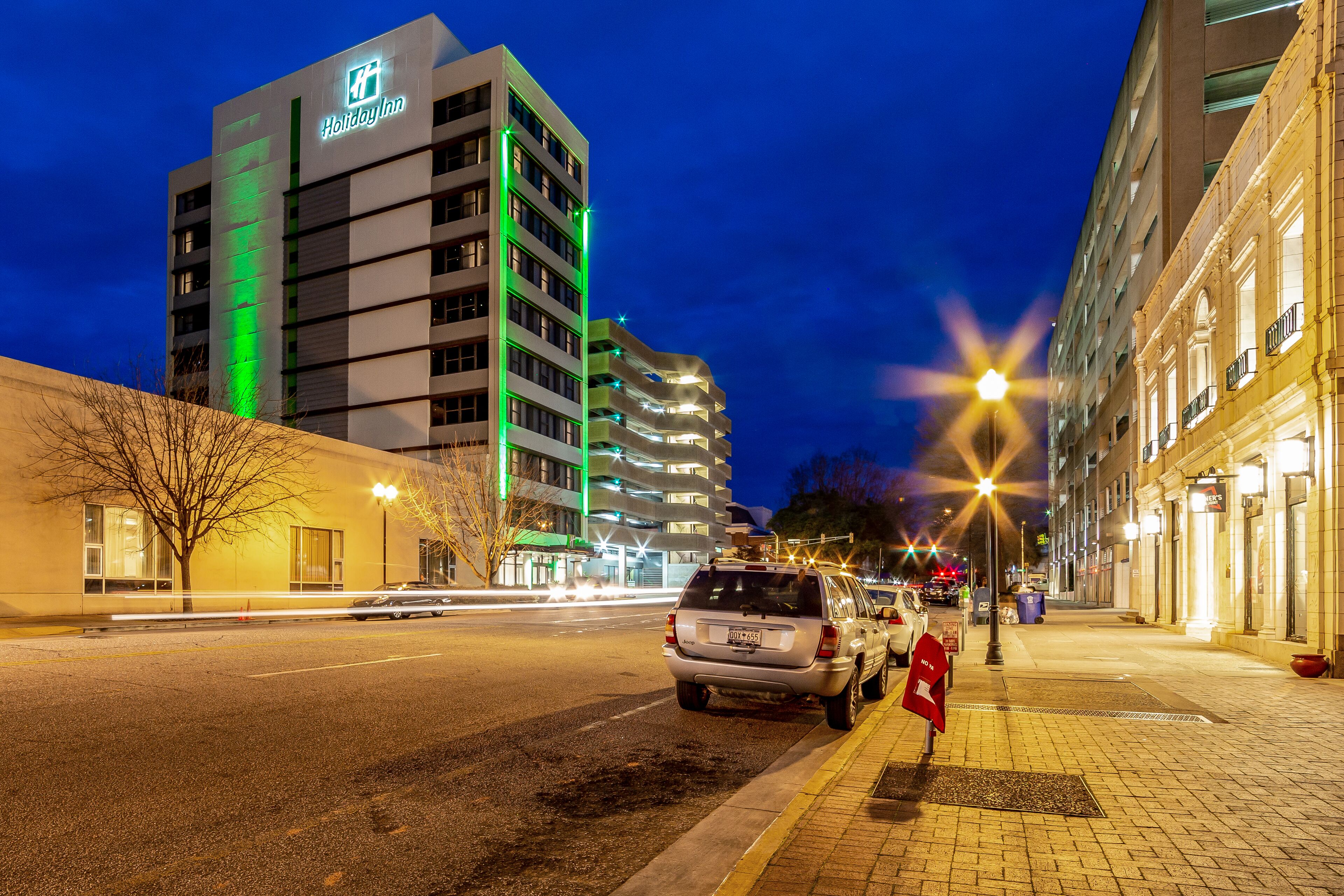 front of property – evening/night