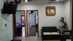 3 室のベッドルーム、WiFi、ベッドシーツ