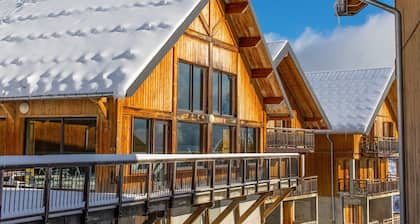 Appart de montagne proche du centre Accès piscine + Casiers à ski