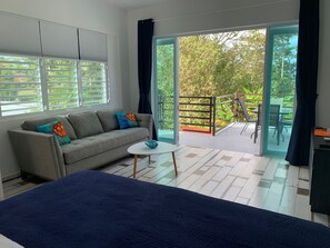 55-inch flat-screen TV with digital channels, Smart TV