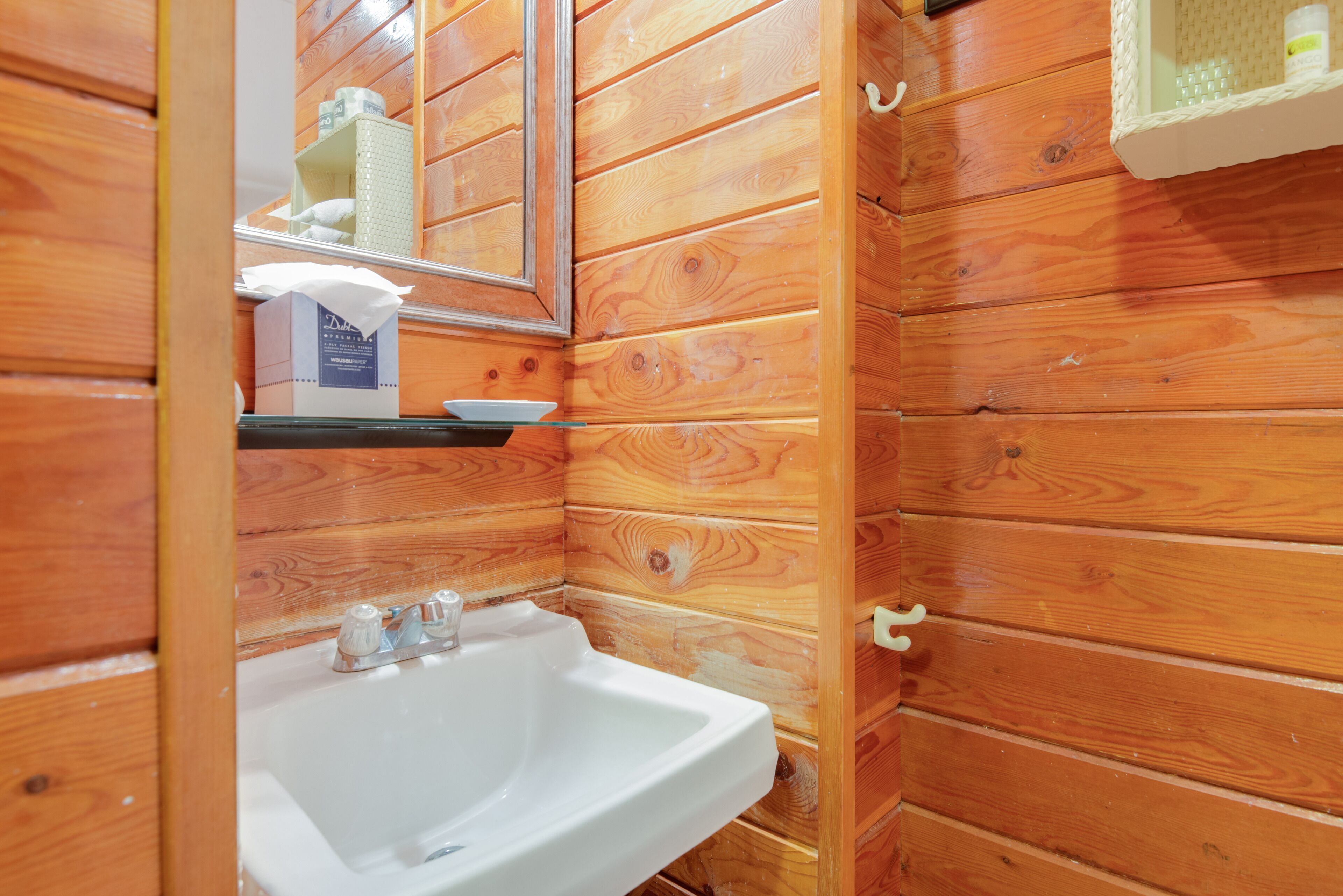 two bedroom poolside villa | bathroom | hair dryer, bathrobes, towels, soap