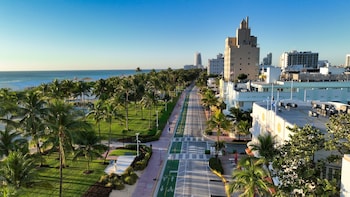 Aerial view at Cardozo Hotel South Beach