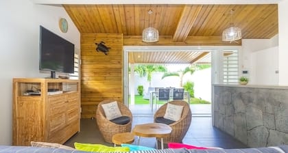 Lagoon! Pretty villa at 2 steps from the lagoon of Saline les bains