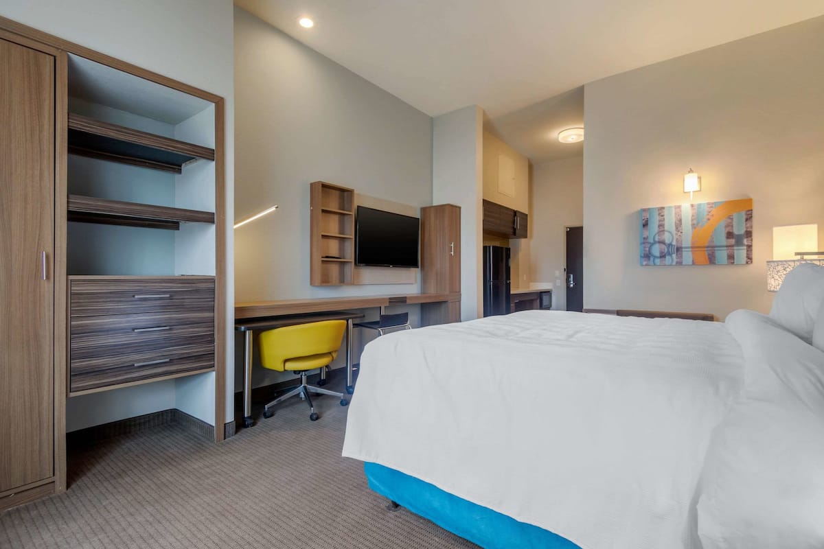 Pillowtop-bedden, een bureau, een strijkplank/strijkijzer, gratis wifi