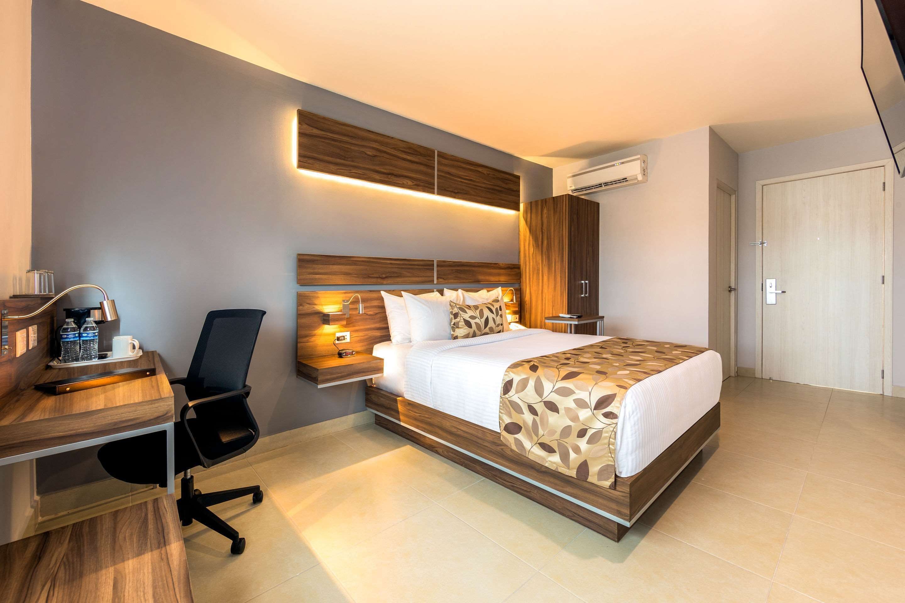 memory-foam beds, in-room safe, desk, laptop workspace