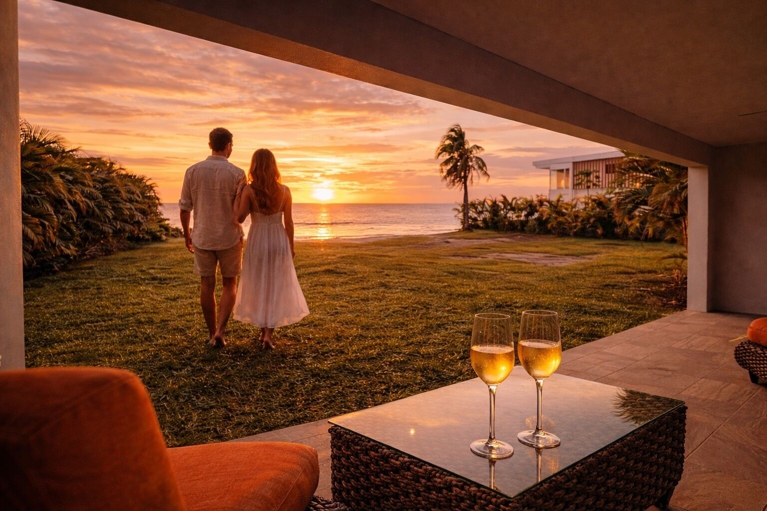 別墅 | 免費迷你吧物品、獨特裝潢、布  置獨特、遮光布/窗簾