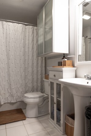 Duschwanne, Whirlpool, Haartrockner, Handtücher