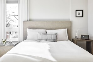 5 bedrooms, memory foam beds, iron/ironing board, WiFi
