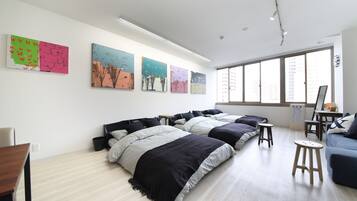 Desk, iron/ironing board, free WiFi, bed sheets