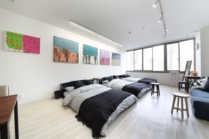 Desk, iron/ironing board, free WiFi, bed sheets