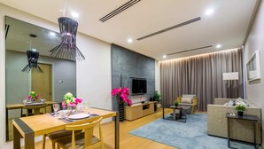 Apartamento, 1 cama de matrimonio grande | Interior