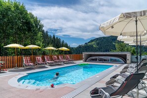 Una piscina climatizada