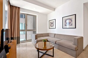 City Apartment | Living area | Flat-screen TV, Netflix - MyHabitat by Plush (Kuala Lumpur)