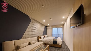 2 bedrooms, blackout curtains, free WiFi, bed sheets