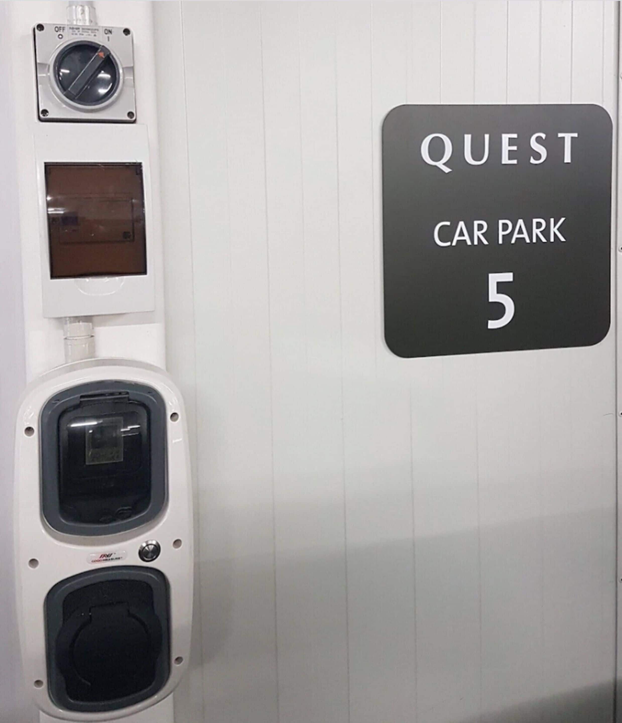 electric vehicle-charging station