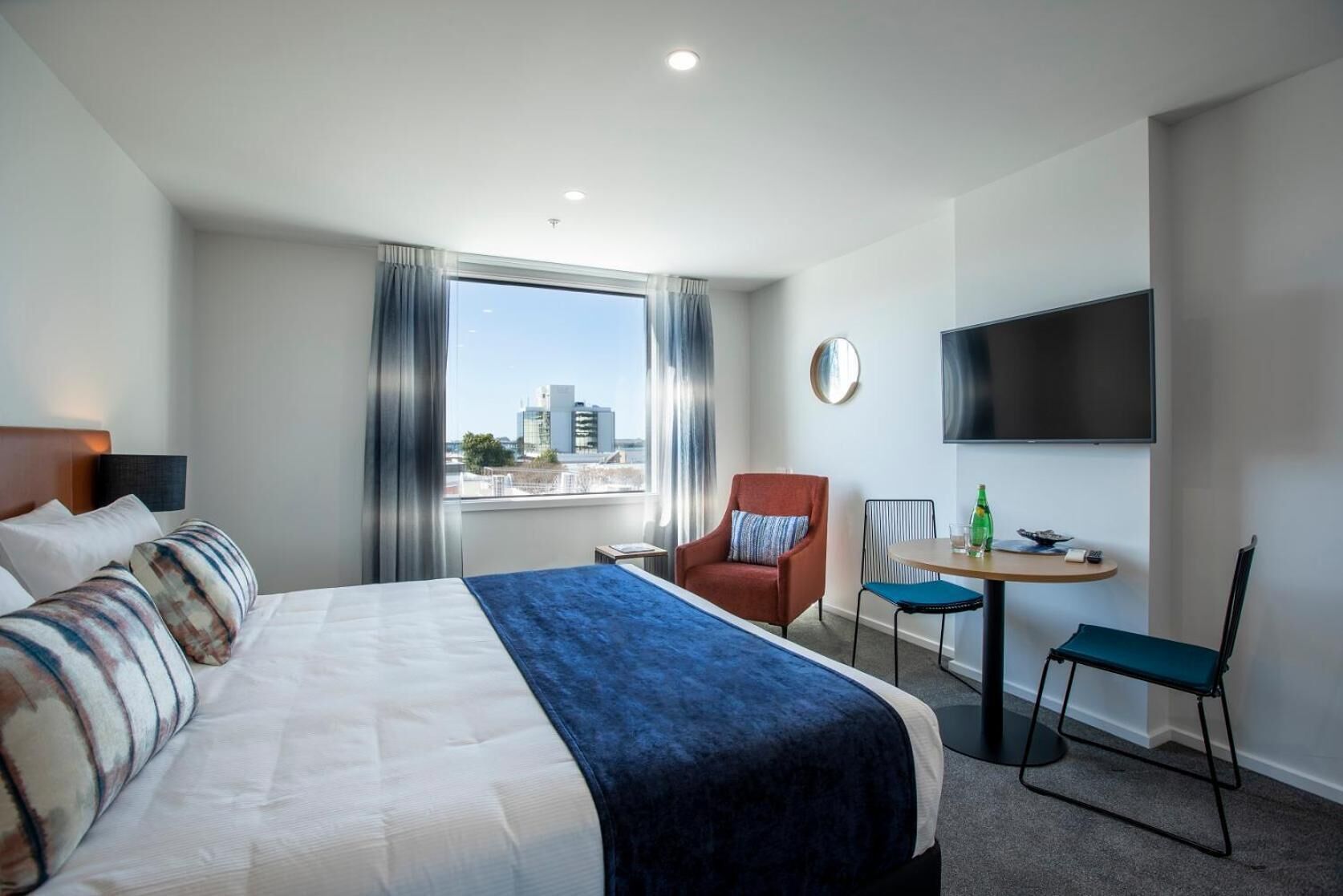 individually decorated, individually furnished, soundproofing