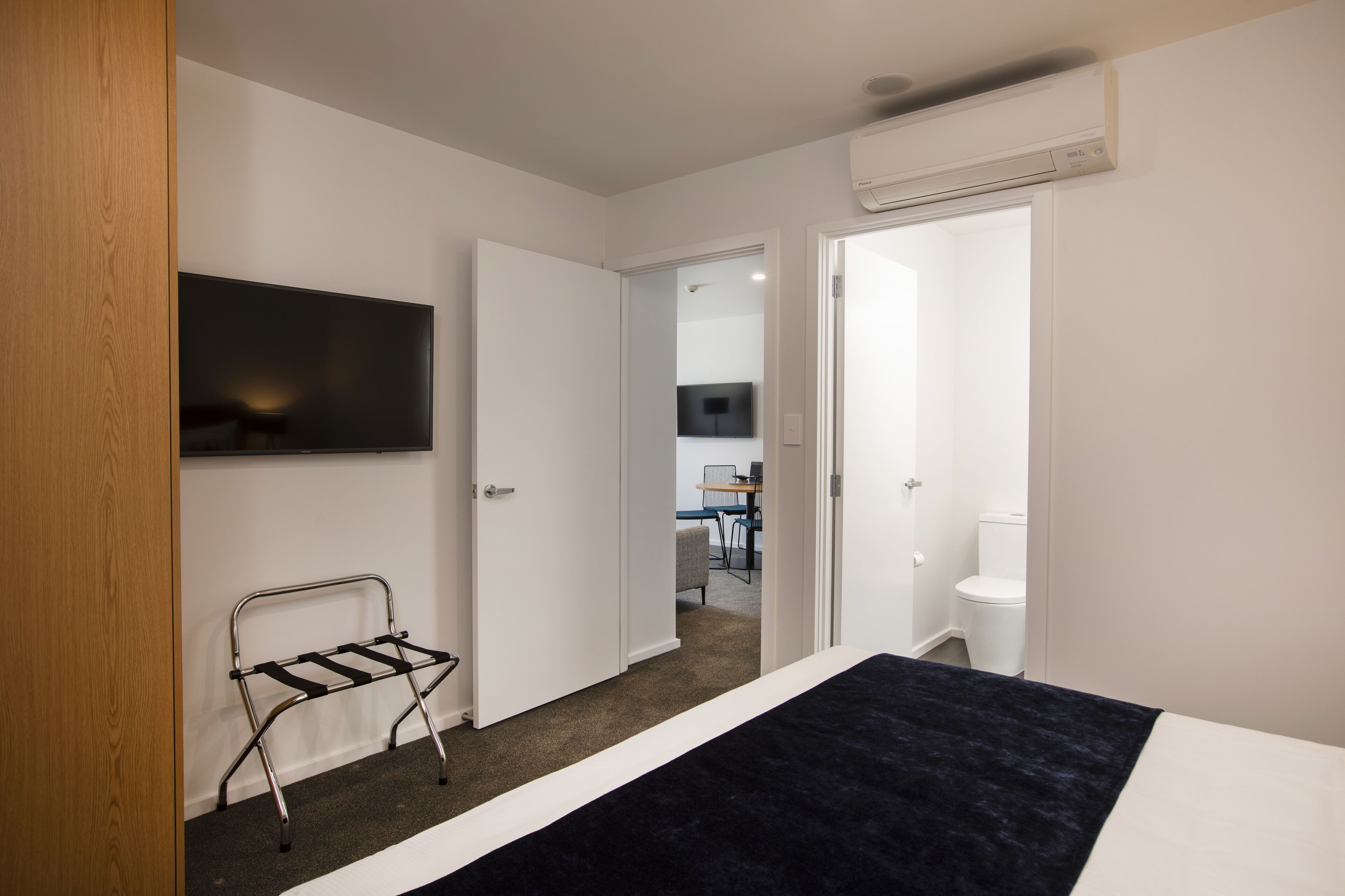 individually decorated, individually furnished, soundproofing