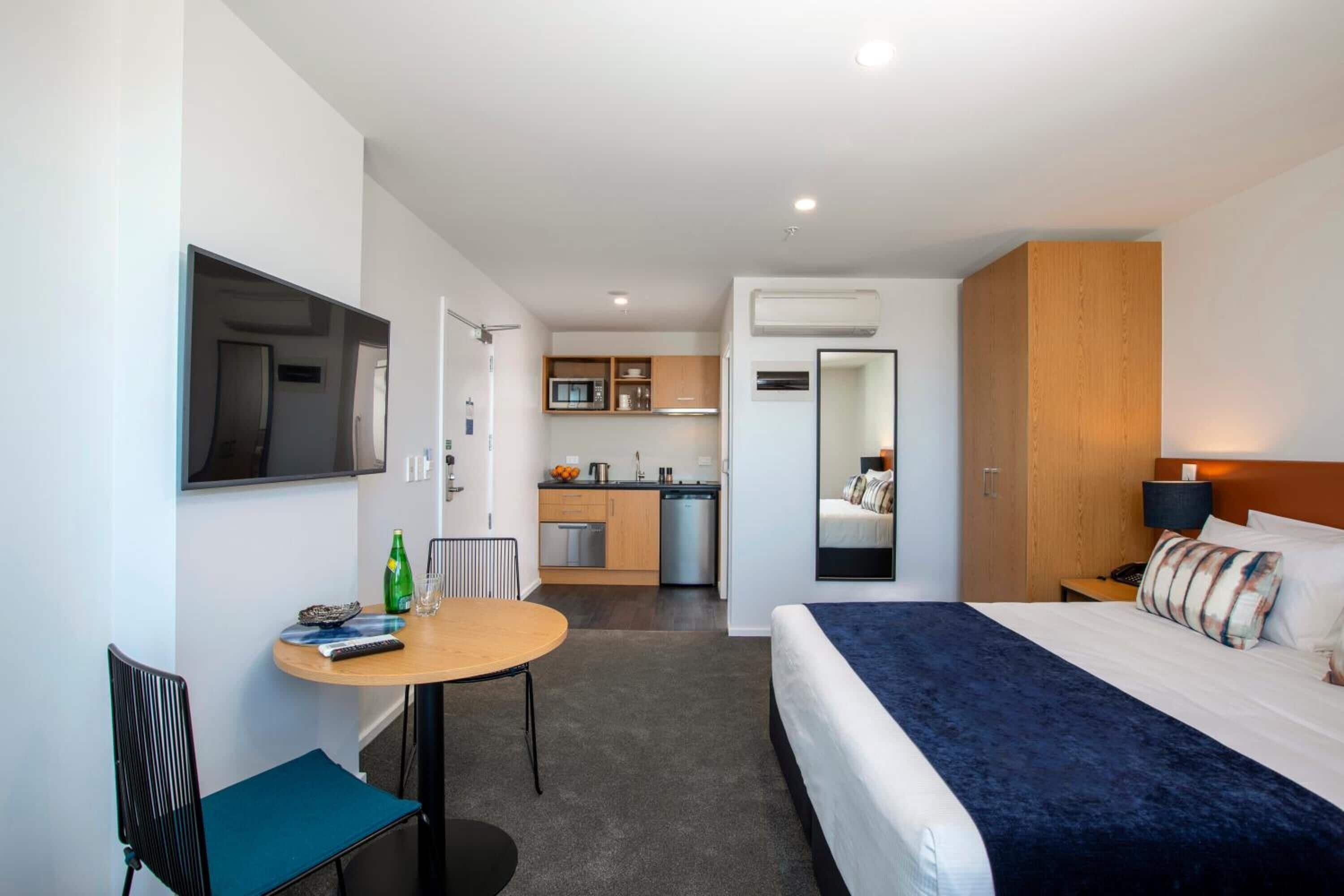 individually decorated, individually furnished, soundproofing