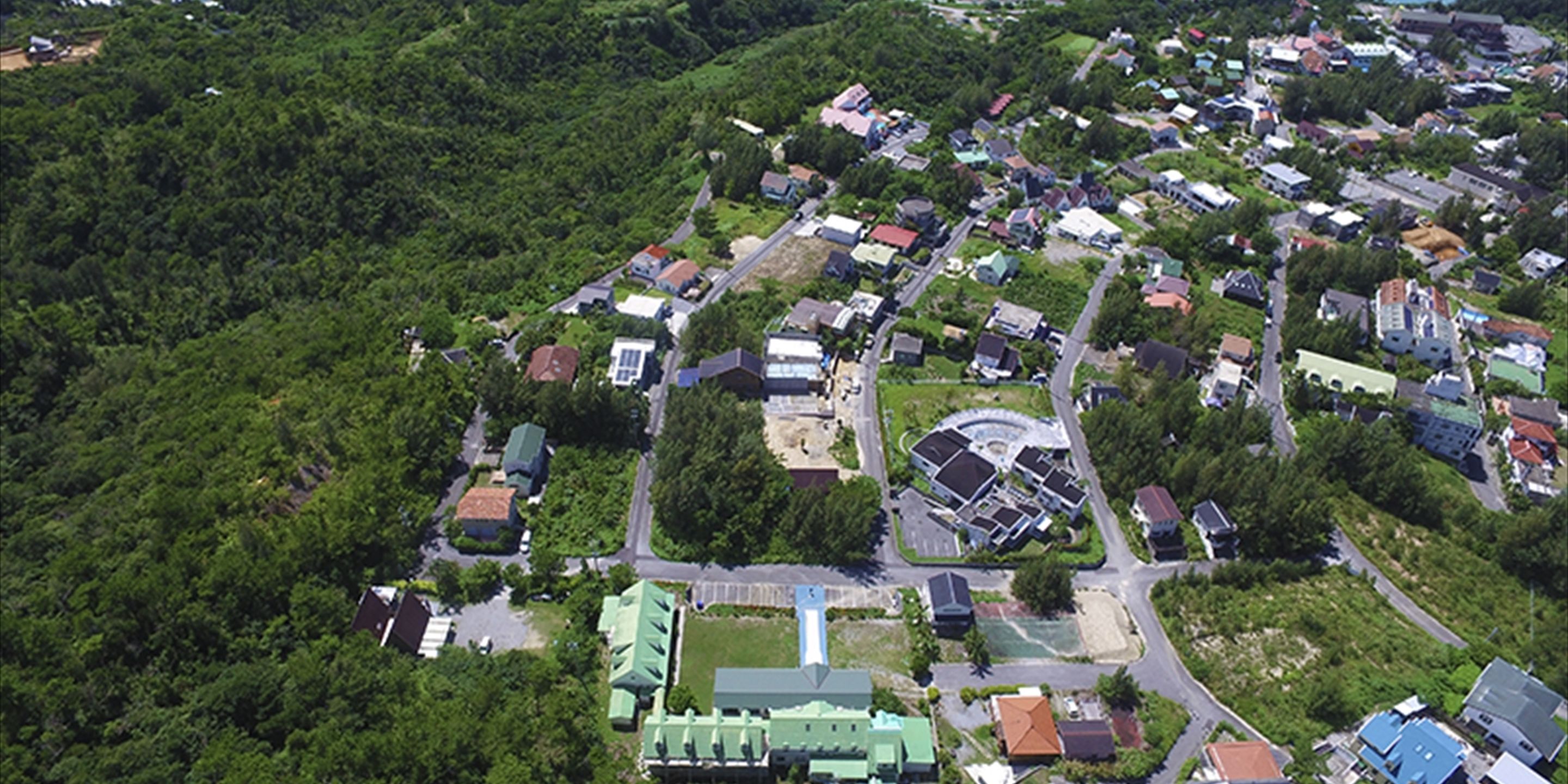 aerial view