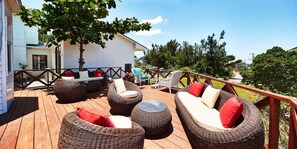 Japanese Style Room, For 2 Guests with Shared Bathroom | Terrace/patio - Wayn-Zen Onna Hotel (Onna)