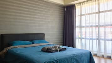 1 chambre, fer et planche Ă  repasser, draps fournis