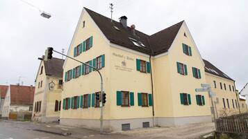 Fassade der Unterkunft