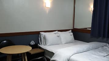 Premium bedding, memory foam beds, individually decorated