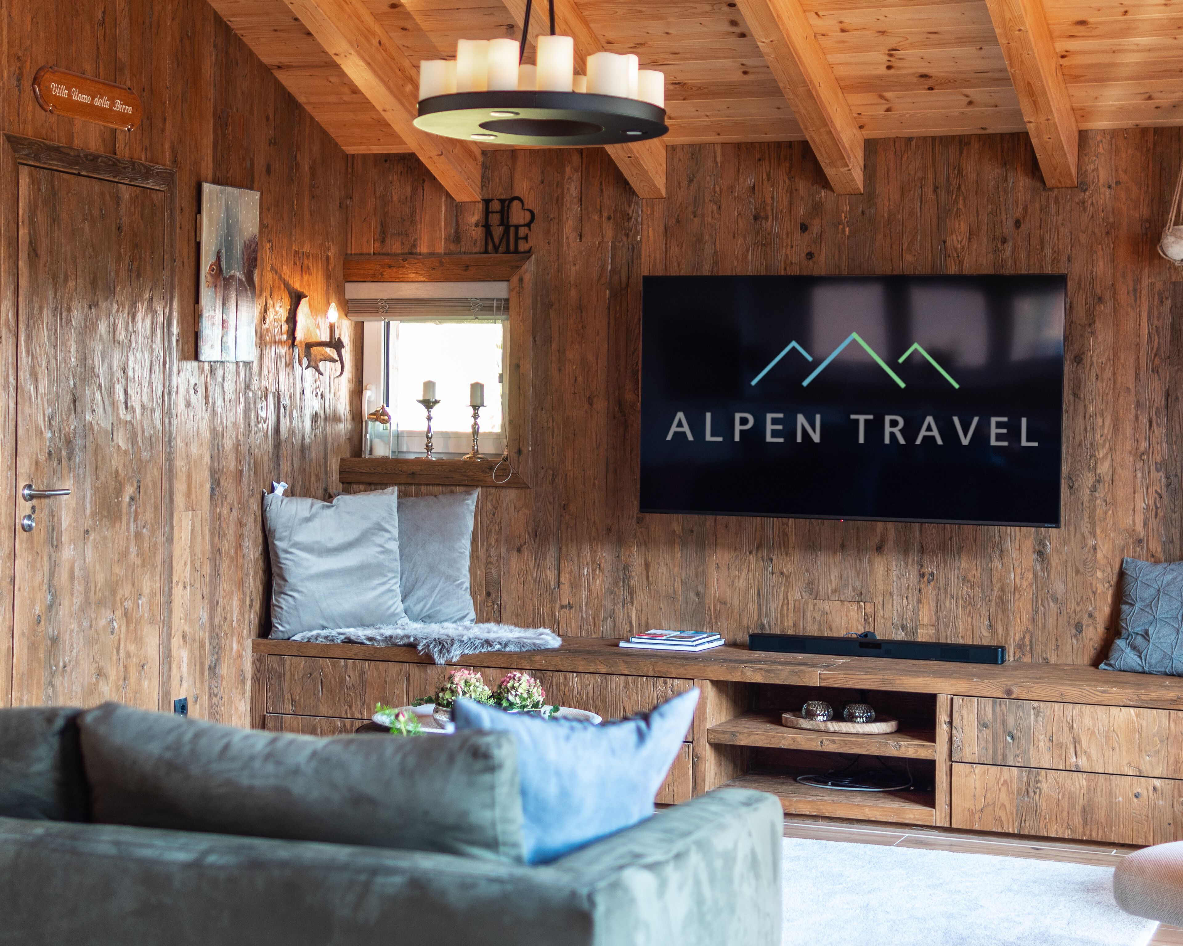 Chalet, Bergblick (Der Elch) | Wohnbereich | Flachbildfernseher, Fußbodenheizung