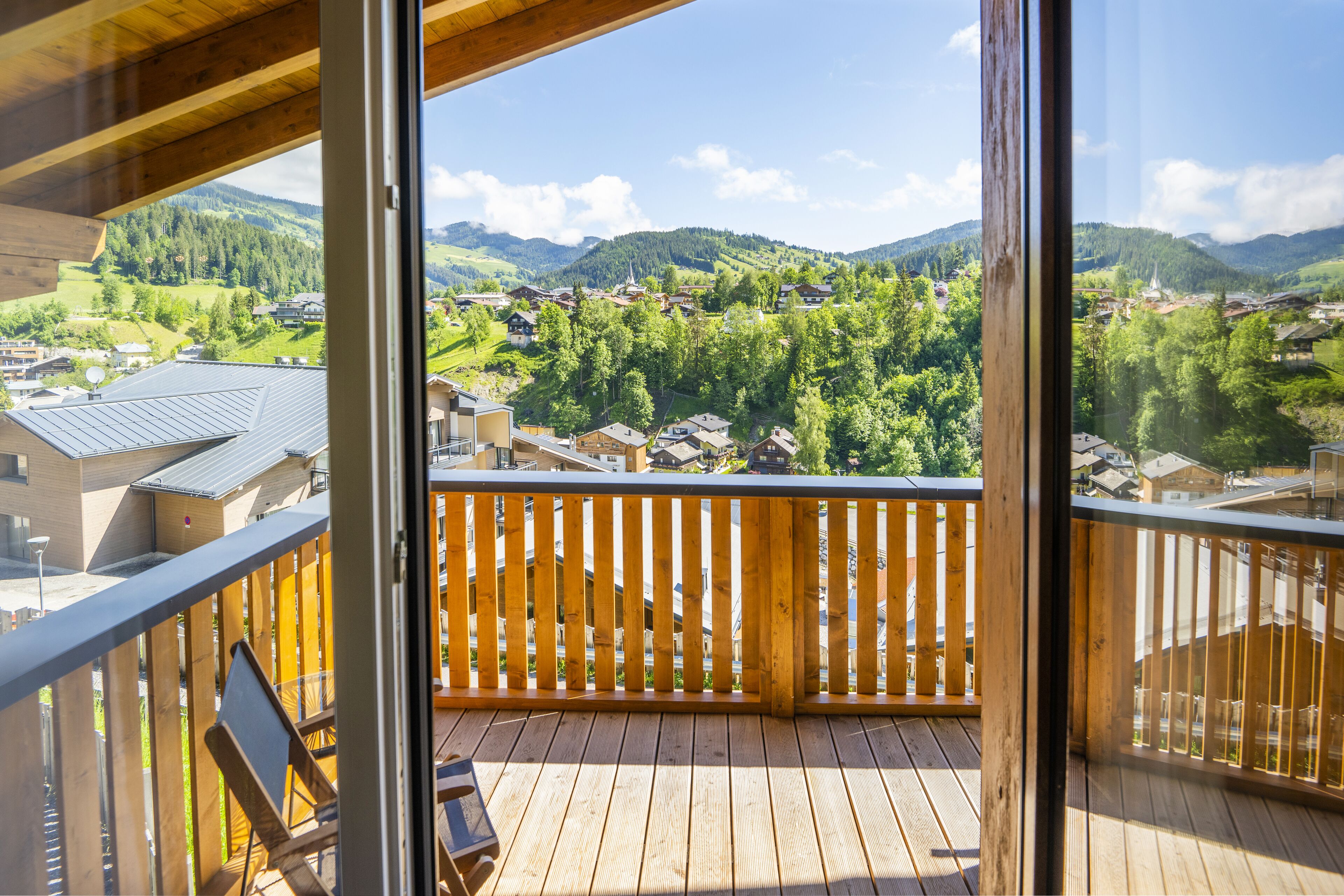 Comfort-Chalet, Bergblick (Der Alpine Ibex) | Balcony