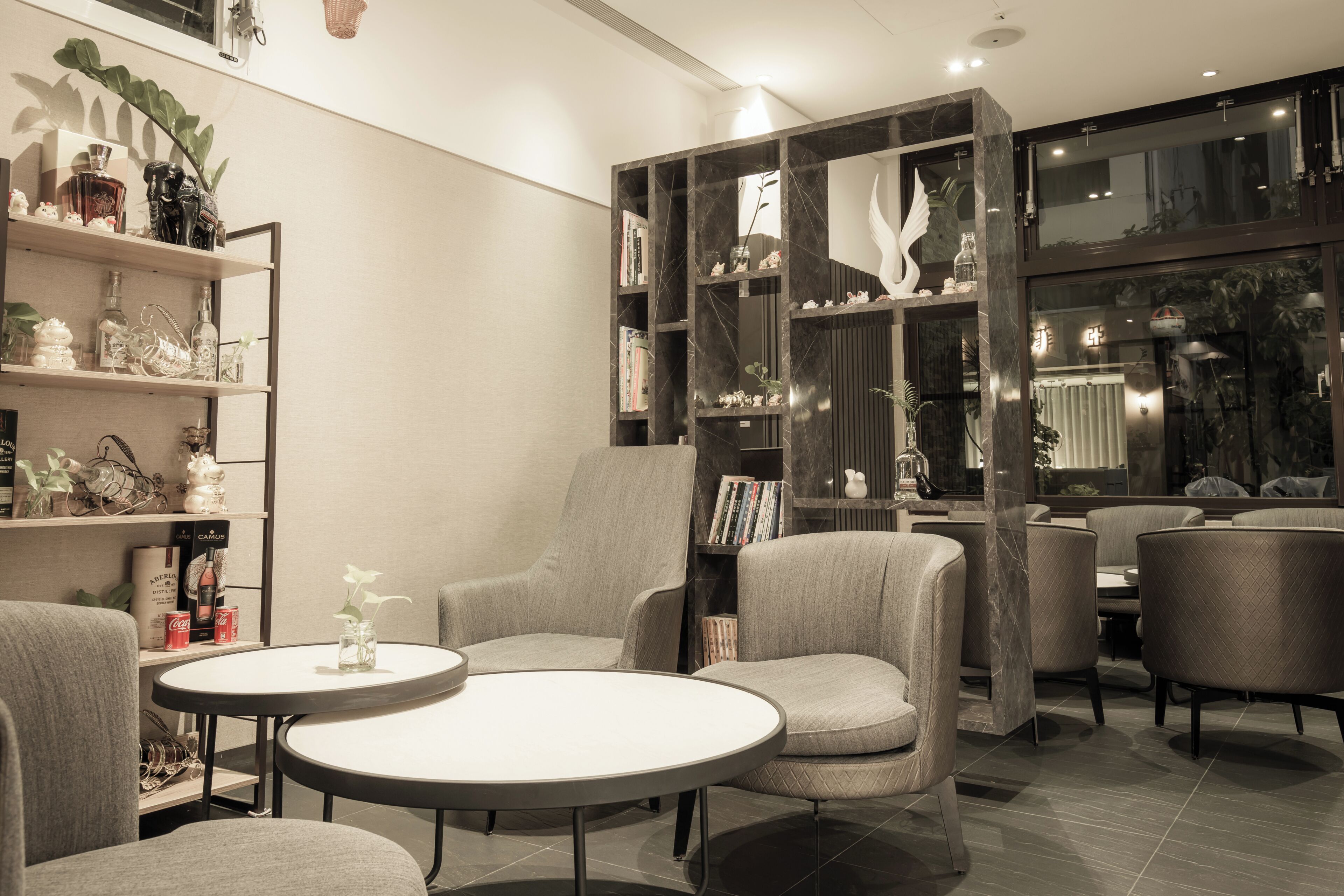 Lobby sitting area