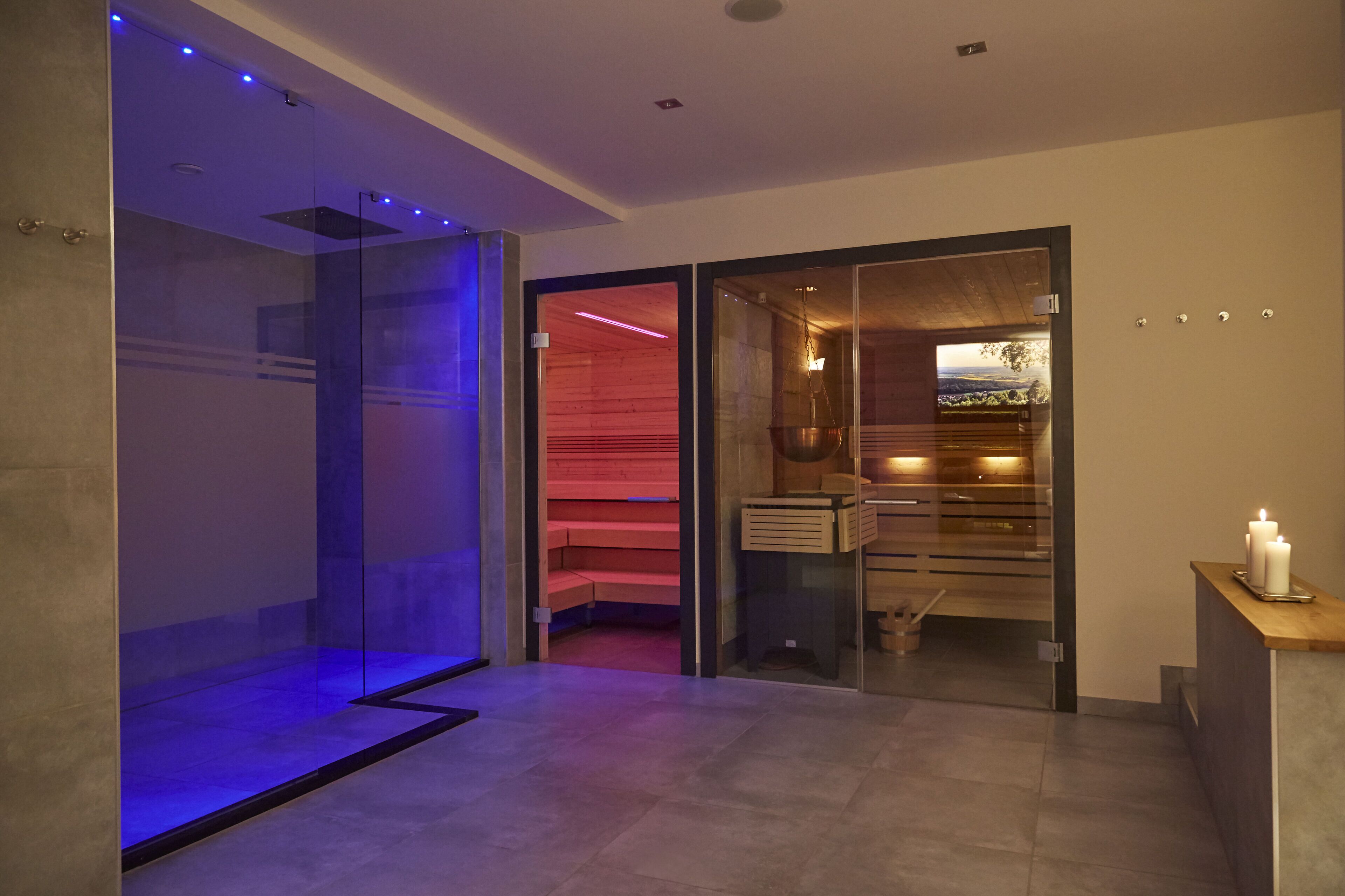 Sauna, hammam, massages