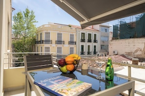 Standard Apartment, 1 Queen Bed with Sofa bed, City View | Balcony view