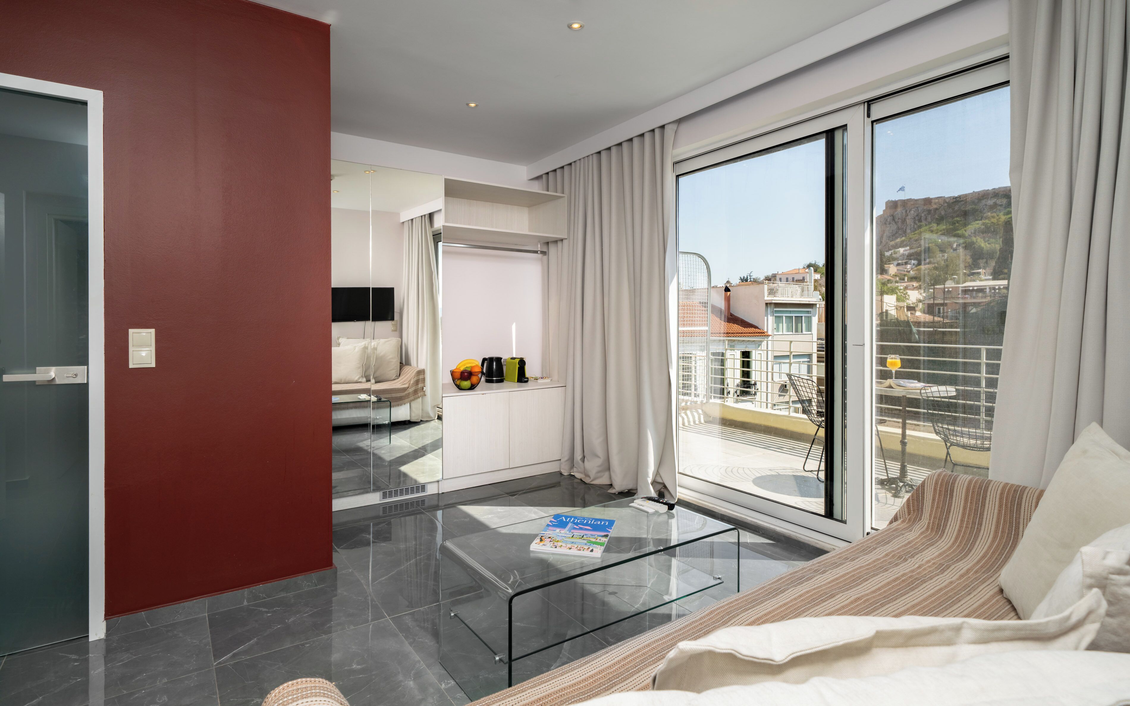 Superior Apartment, 1 Queen Bed with Sofa bed, Hill View | In-room safe, individually decorated, individually furnished