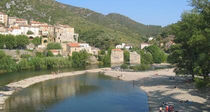 Ancient Roman Village House with Roof Terrace